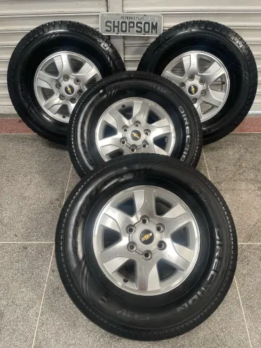 RODAS S10 ARO 16 PNEUS 