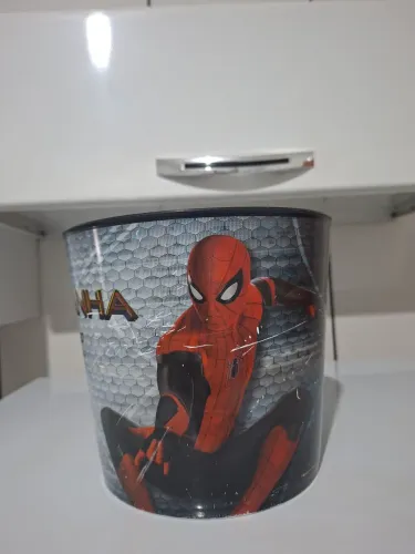 Baldes de pipoca Homem Aranha, Os Incríveis e Homem Formiga e a Vespa
