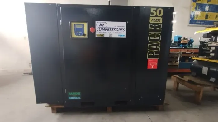 Compressor De Ar Parafuso 50hp Com Inversor E Secador (Venda/Locação)*