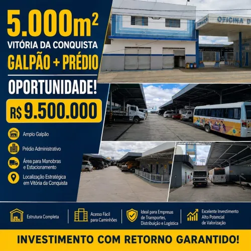 Vendo galpão e oficina Vitória da conquista 
