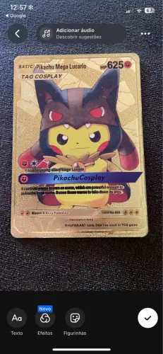 Carta Pokémon 