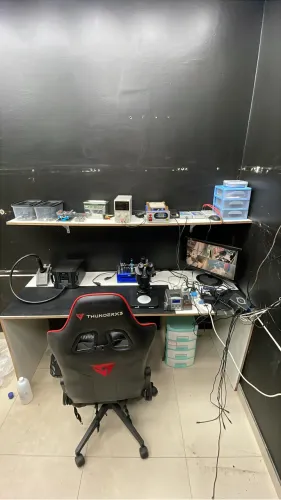 Bancada para técnico de eletrônicos 