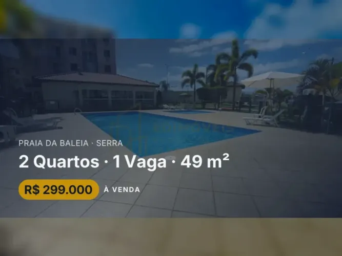 Incrível Apartamento à Venda na Praia da Baleia Venha Conhecer!
