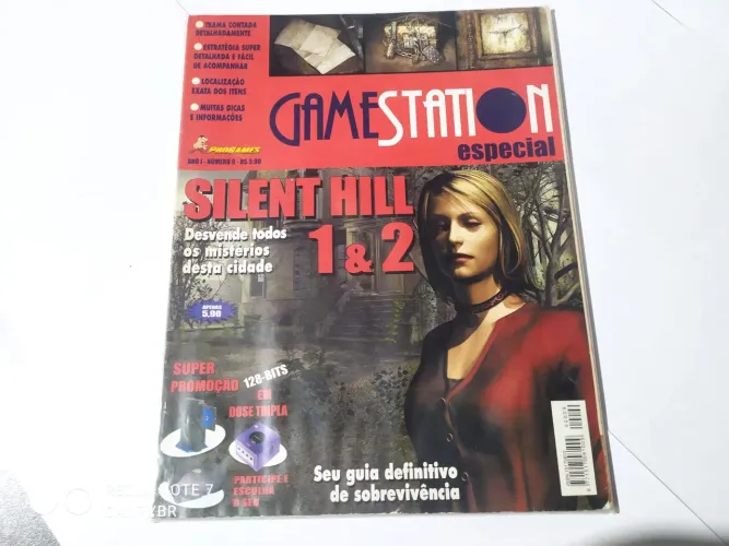 Revista Gamestation Detonados Silent Hill