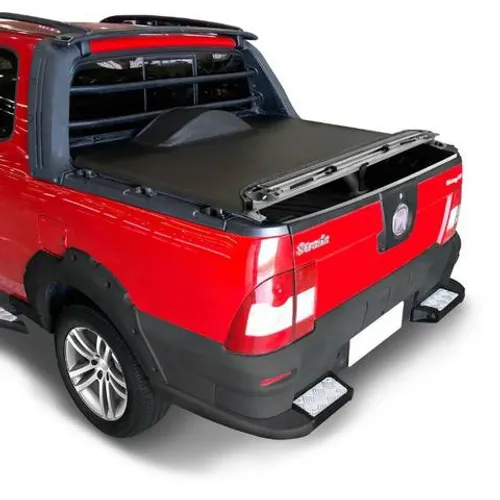Capota Marítima Flashcover P/ Fiat Strada - Cabines Dupla/Simples/Estendida - Instalada