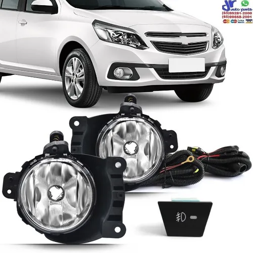 Kit Farol Milha Agile 2017 2018 2018 Auxiliar Neblina