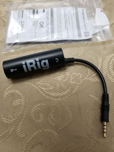 IRig guitarra violão fone de ouvido