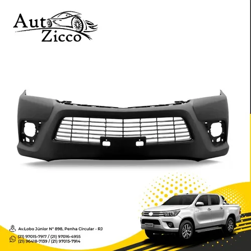 Parachoque Dianteiro Hilux Pick up 2016 à 2018