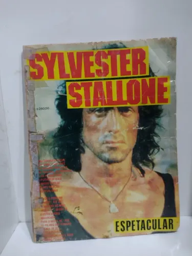 Revista antiga Sylvester Stallone anos 90
