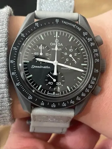 Relógio Omega Swatch Missão Mercúrio