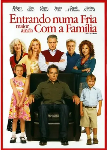 DVD ENTRANDO NUMA FRIA MAIOR AINDA COM A FAMILÍA HUMOR COMÉDIA BEN STILLER
