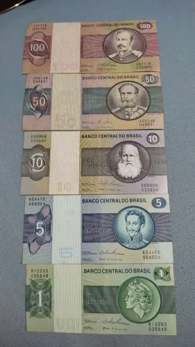 Cédulas antigas do Brasil