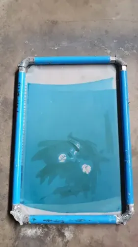 Esticador e telas Newman para serigrafia - Carrossel