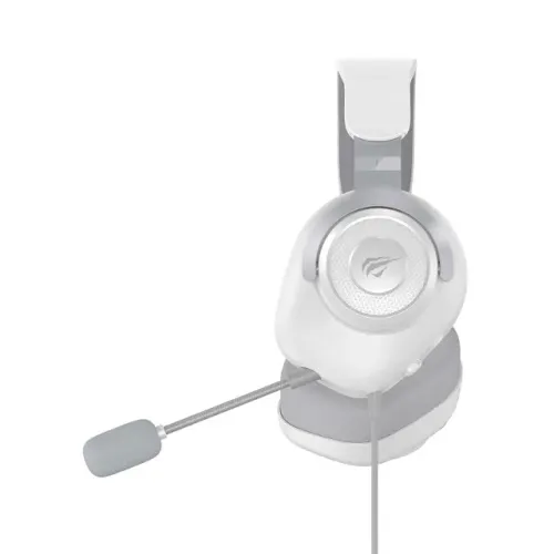 Headset Gamer Havit H2230d, P3 Microfone Destacável Branco