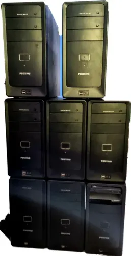 Cpu I3 terceira geração, 4gb de RAM, HD de 500gb