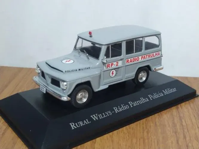 Coleção Veículos De Serviço Do Brasil Rural Willys (lacrada)