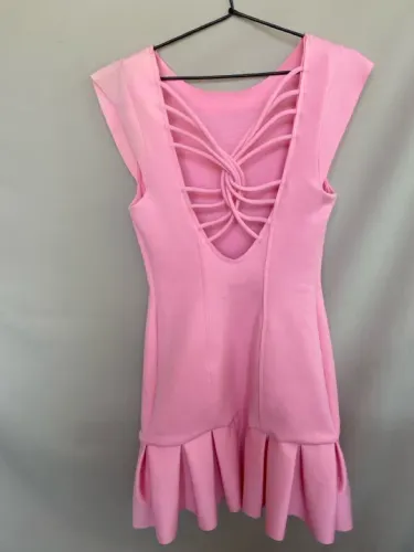 Vestido rosa Poliéster