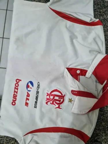 Camisa do Flamengo original do técnico Andrade 2009 Rara