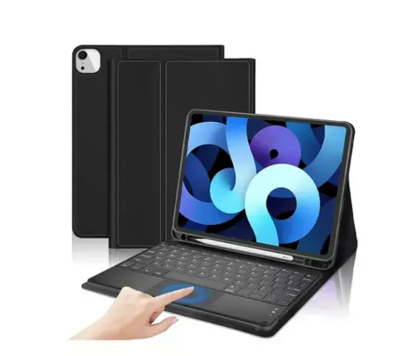 Capa case c teclado e mousepad smart keybor case GFSK iPad 7 8 9 10.2 iPad AIR 3 PRO 10.5