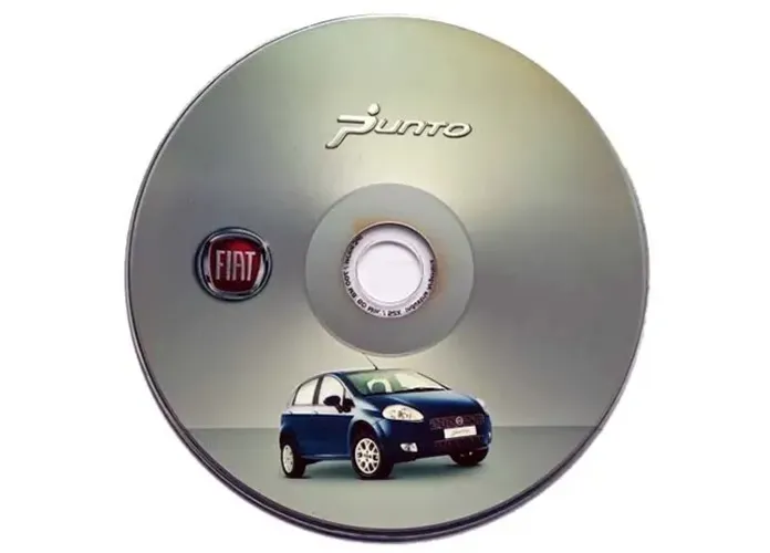 Fiat Punto Sporting, HLX 2007 2008 - CD-ROM de press kit - material de imprensa