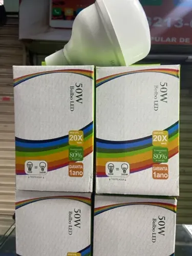 Lâmpada 50w alta potência 1 ano de garantia