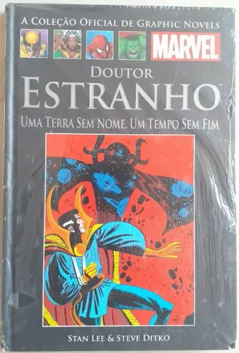 HQ Doutor Estranho - Uma Terra Sem Nome, Um Tempo Sem Fim - Salvat- Ed. 65 - Clássicos III