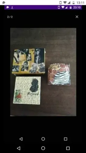 Vendo caixinhas para colocar bijuterias 