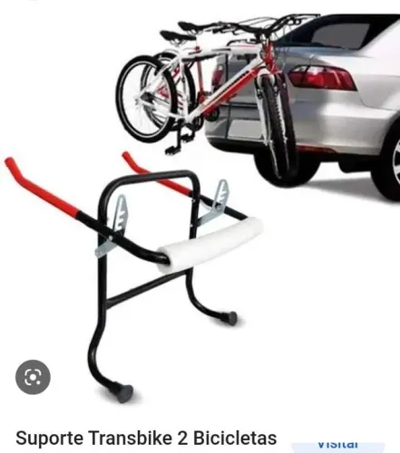 SPORTBIKE MODELO P/TRANSPORTA 02 BIKES NA MALA DE CARRO HATCH OU SEDAN