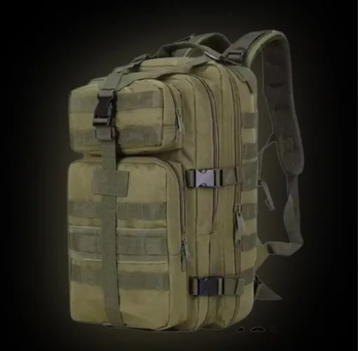 Mochila Tática Militar - Camping, Trilha e Aventura 40L