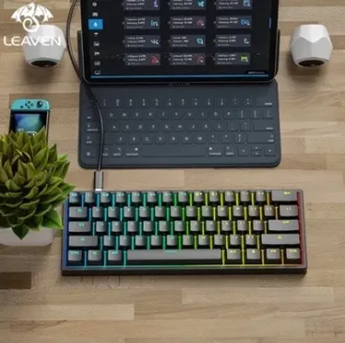 Teclado gamer mini Mecanico RGB