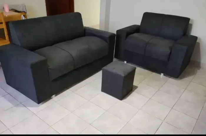 Sofá de 5 lugares novo puff de brinde entrega grátis