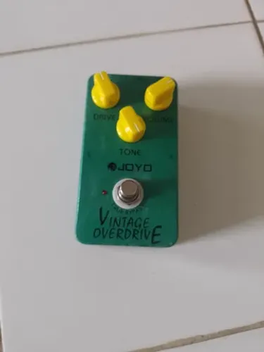 Pedal Joyo vintage overdrive para guitarra 