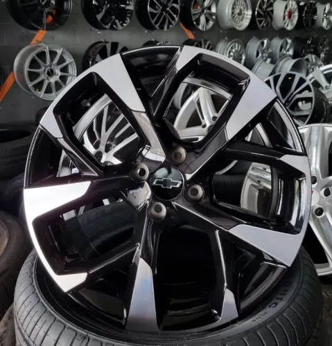 Jogo de rodas novas aro 17 4x100 Chevrolet Montana