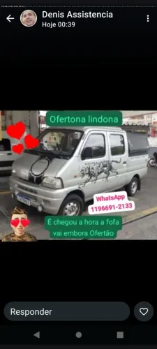 Chana Cargo CD 1.0 8V 53cv (pick-up) 2011