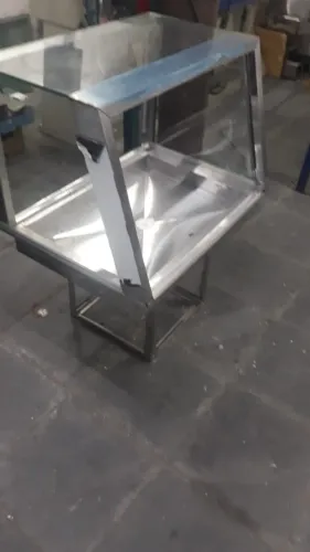 PISTA FRIA EMBUTIR COM VIDRO E PORTA DE CORRER