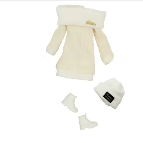 Roupa boneca 30 cm estilo inverno