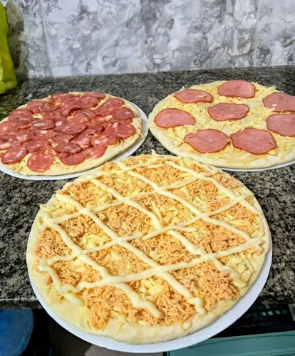 PIZZA PRE ASSADA * KIT COM 3 UNIDADES 