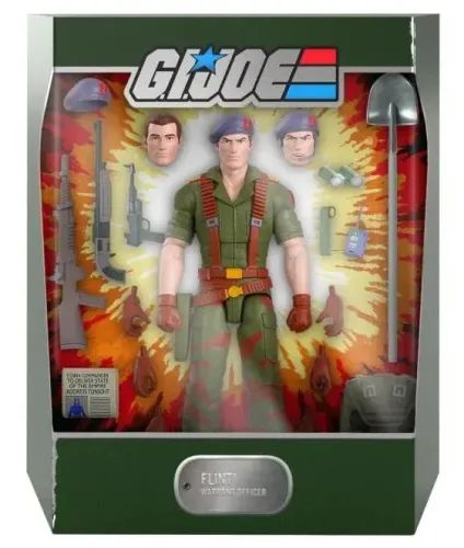Flint - G.I. Joe Ultimates! (comandos em ação) - Super7