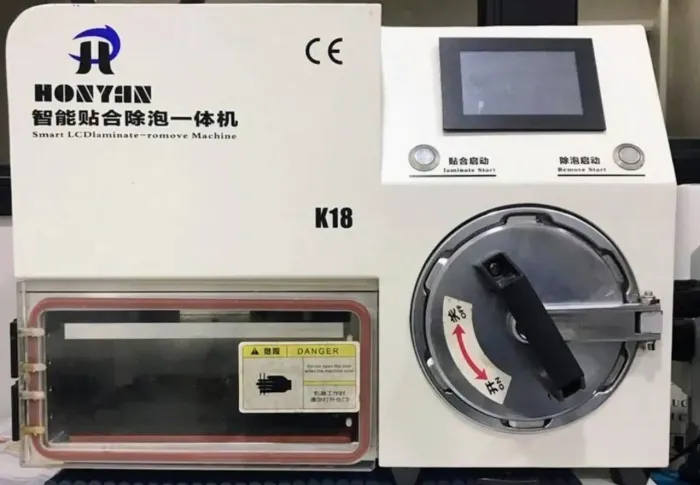 Máquina de troca de vidro Honyan