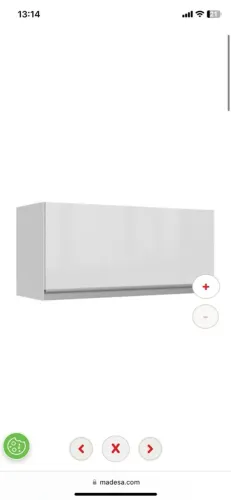 Armário aéreo 70 cm - pronta entrega