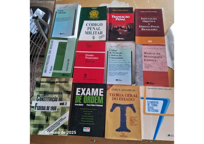 Livros Direito, civil, trabalhista,criminalista e penal