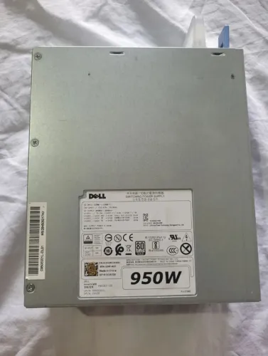 Fonte dell precision T5820 T7820 950W H950EF-00 80 plus gold funcionando perfeitamente 