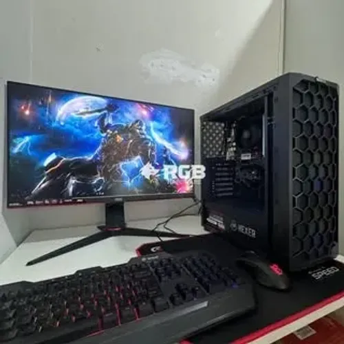 PC Gamer COMPLETO RYZEN 5 + RX VEGA + 1 ano de garantia e em até 12x