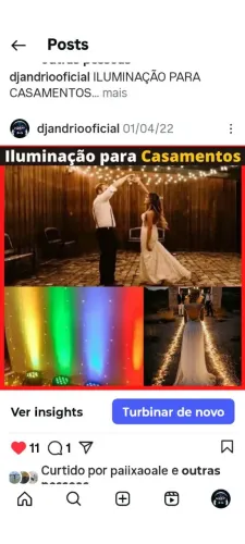 Aluguel de iluminação