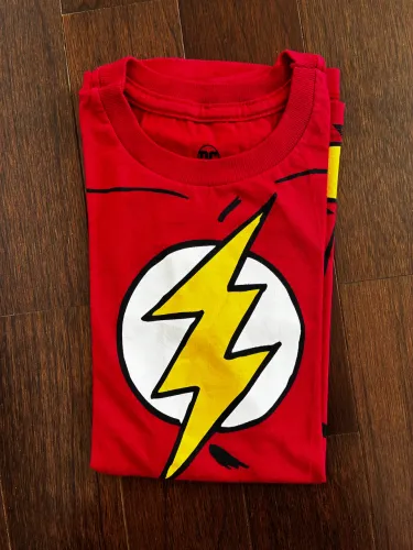 Camiseta Flash Tamanho 10
