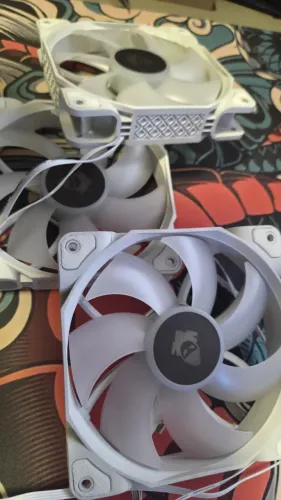 Kit 3x Ventoinhas mancer mystic branca