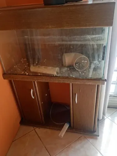 Aquario 200 L completo com movel