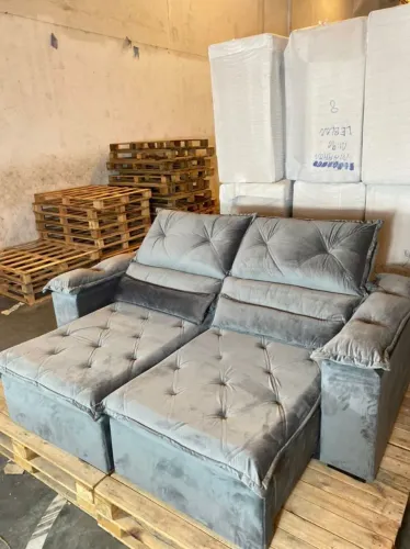 SOFÁ SUPER CONFORTO ALTA PERFORMANCE LARGURA 250 RETRÁTIL RECLINÁVEL OFERTA ?!! 727TT6