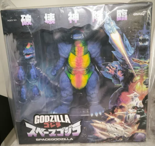 Space Godzilla Super7 original lacrado hasbro 