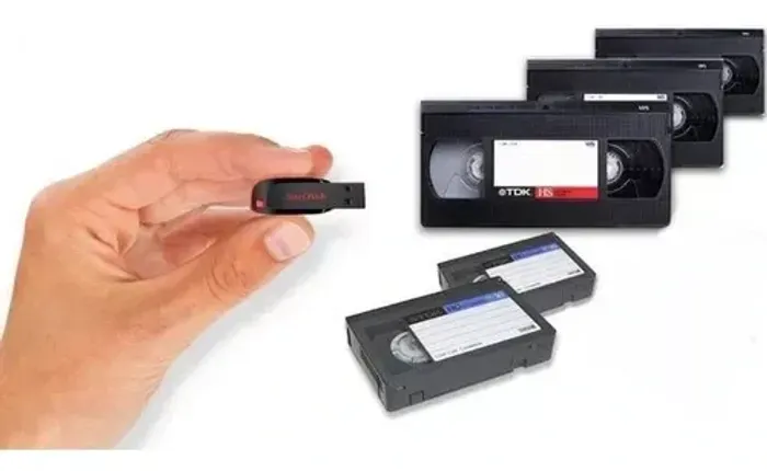 Vhs para pen-drive 50 reais 